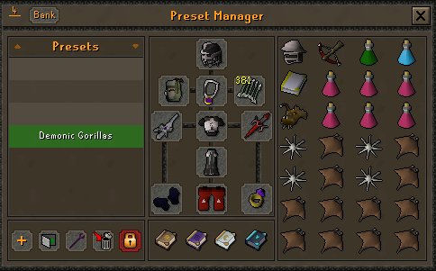 Beginner friendly setup for when off task